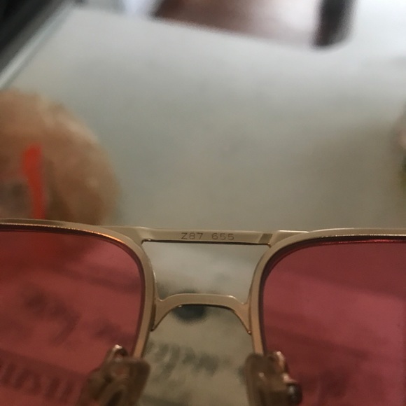 Rare "Vintage Frames Company" Red lens sunglasses - Picture 4 of 5